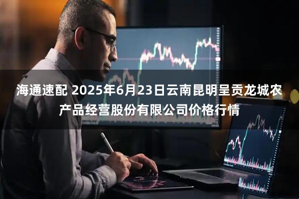 海通速配 2025年6月23日云南昆明呈贡龙城农产品经营股份有限公司价格行情