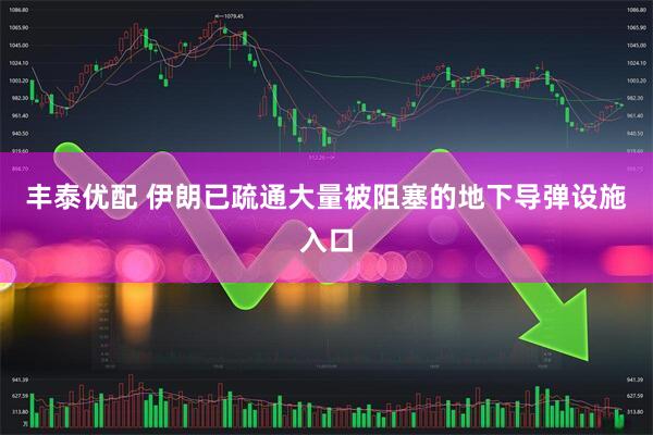 丰泰优配 伊朗已疏通大量被阻塞的地下导弹设施入口